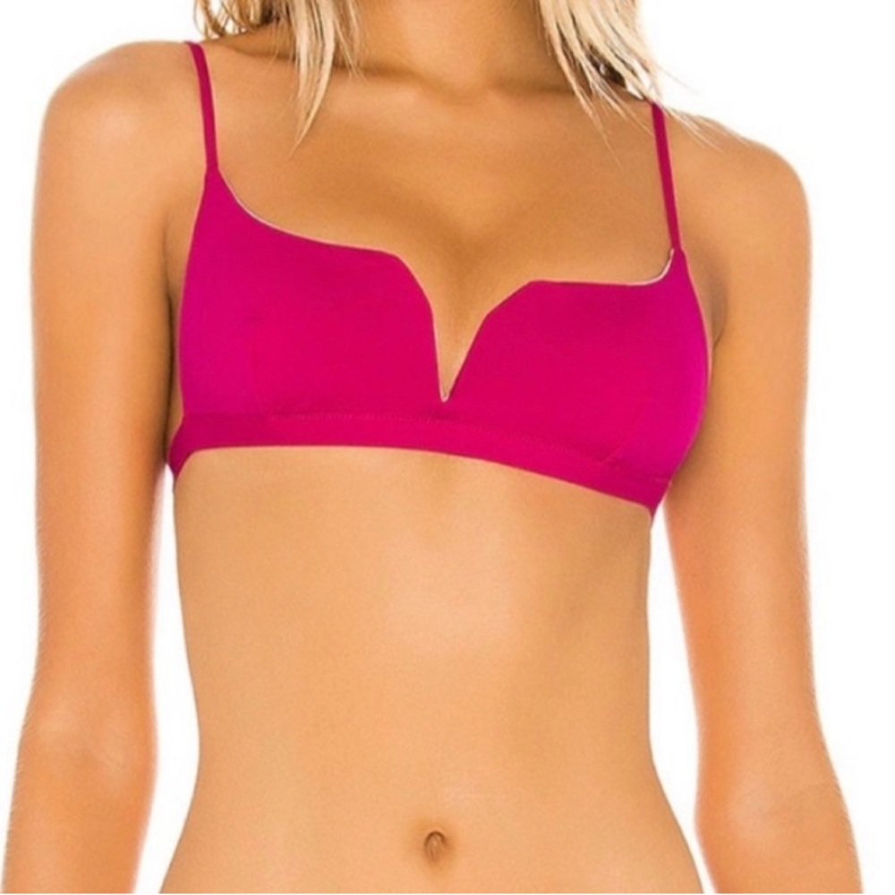 KYA Pink Reversible Bikini -Bae Top. Pink! Size small.